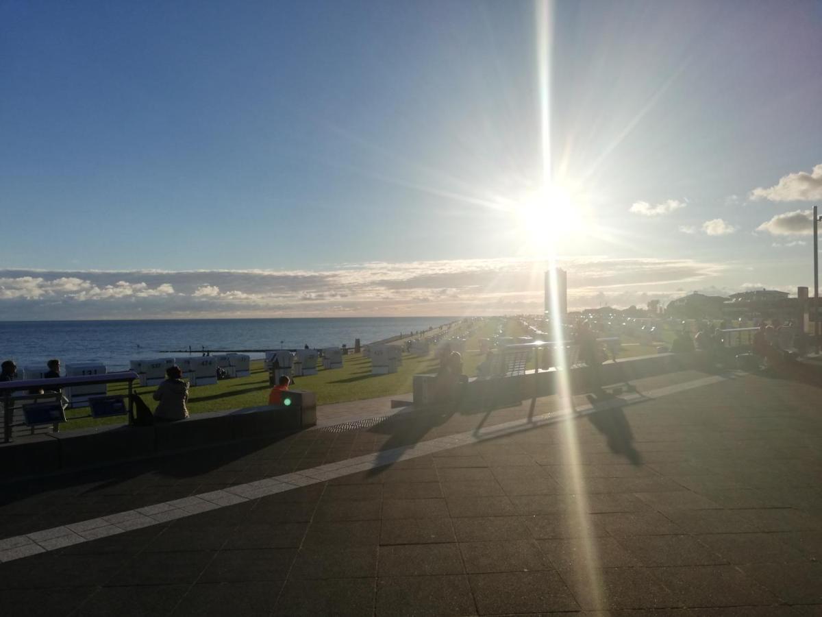 Buesum Nordseestrasse 5 Eg Fewo Buitenkant foto