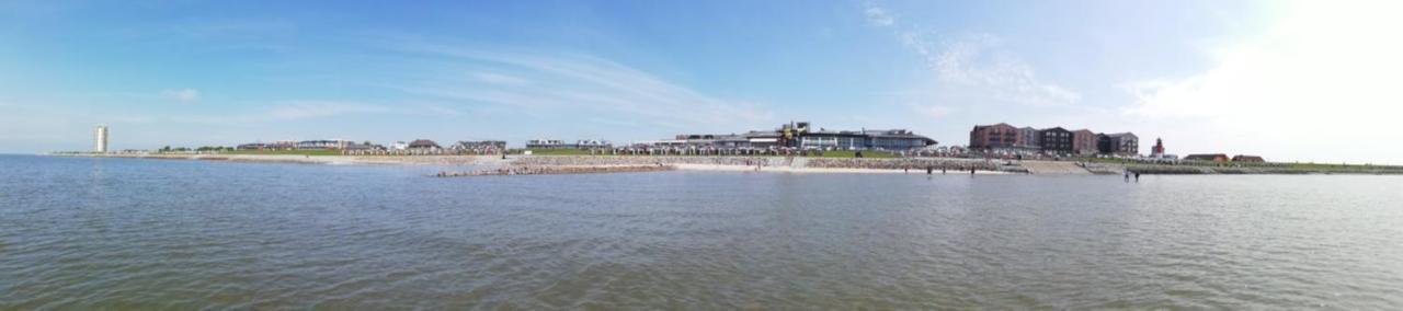 Buesum Nordseestrasse 5 Eg Fewo Buitenkant foto